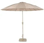 Zuiver Sonnenschirm, Beige, Kunststoff, 250x250 cm, Sonnenschutz & Sichtschutz,