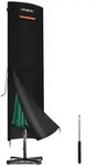Sonnenschirm, Schwarz, Textil, 64x64x250 cm, Sonnenschutz & Sichtschutz,
