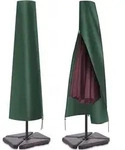 Schutzh&uuml;lle, Gr&uuml;n, Kunststoff, 50x190x25 cm, Sonnenschutz & Sichtschutz,