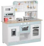 Aiyaplay Kinderk&uuml;che,, Wei&szlig;, Holzwerkstoff, 31.7x90.4x88.6 cm, unisex,...