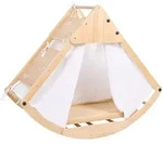 Beliani Kletterbogen, Hellbraun, Holz, 140x119x48 cm, Spielzeug,...