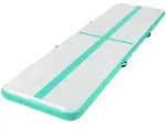 ECD-Germany Gymnastikmatte, Gr&uuml;n, Kunststoff, Rechteckig, 100x400 cm, unisex,