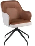Beliani Esszimmerstuhl, Beige, Textil, 61x90x61 cm, Wohnzimmer, Sessel