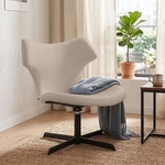 CLP Drehstuhl, Creme, Textil, 65x79x69 cm, Arbeitszimmer, B&uuml;rost&uuml;hle, Drehst&uuml;hle