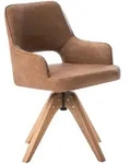 Beliani Esszimmerstuhl, Braun, Kunststoff, 56x83x66 cm, Esszimmer, St&uuml;hle,