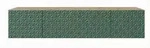 Masseno Lowboard, Eiche Artisan, Gr&uuml;n, Holzwerkstoff, 200x41x40 cm, Wohnzimmer,
