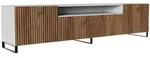 Masseno Lowboard, Eiche Artisan, Eiche, Holzwerkstoff, 200x41x40 cm, Wohnzimmer,