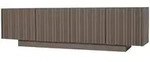Livetastic Lowboard Nova, Braun, Holz, Kiefer, 2 F&auml;cher, 200x52x40 cm, stehend,
