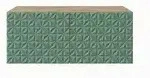 Masseno Lowboard, Eiche Artisan, Gr&uuml;n, Holzwerkstoff, 100x41x40 cm, Wohnzimmer,