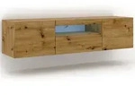 Petits-meubles Tv-M&ouml;bel, Braun, Holzwerkstoff, 150x36x37 cm, Wohnzimmer, TV...