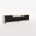 Masseno Lowboard, Eiche Artisan, Holzwerkstoff, 200x41x40 cm, Wohnzimmer,...