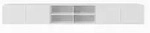 Masseno Lowboard, Wei&szlig;, Holzwerkstoff, 300x41x40 cm, Wohnzimmer, Wohnw&auml;nde,