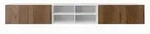 Masseno Lowboard, Wei&szlig;, Eiche, Holzwerkstoff, 300x41x40 cm, Wohnzimmer,...