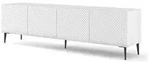 Petits-meubles Tv-M&ouml;bel, Wei&szlig;, Holzwerkstoff, 200x56x42 cm, Wohnzimmer, TV...