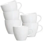 Ritzenhoff Breker Espressoobertassen, Wei&szlig;, Keramik, Kaffee & Tee, Tassen,