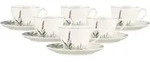 Seltmann Weiden Kaffeetassen, Mehrfarbig, Beige, Keramik, Rund, Kaffee & Tee, Tassen,