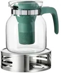 Ritzenhoff Breker Teekanne, Transparent, Glas, Kaffee & Tee, Kannen, Teekannen