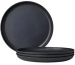 Mepal Fr&uuml;hst&uuml;cksteller, Schwarz, Kunststoff, Essen & Trinken, Geschirr, Teller,