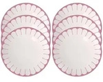 Villeroy & Boch Fr&uuml;hst&uuml;cksteller, Pink, Keramik, Rund, Essen & Trinken, Geschirr,