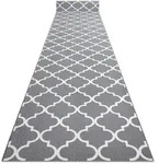 rugsX L&auml;ufer, Grau, Textil, Rechteckig, 120x120 cm, Teppiche & B&ouml;den,...