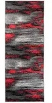 Tapiso L&auml;ufer, Rot, Textil, Abstrakt, Rechteckig, 120x500 cm, Teppiche &...