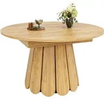 Modfu Esstisch, Natur, Holzwerkstoff, 118x76x158 cm, Esszimmer, Tische,...
