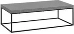 Livetastic Couchtisch, Grau, Holzwerkstoff, Betonoptik, rechteckig, eckig,...