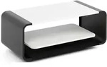 WFL Group Couchtisch, Wei&szlig;, Holzwerkstoff, Nachbildung, Rechteckig, 100x41x50...