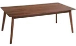 Beliani Esstisch, Dunkelbraun, Holzwerkstoff, 6-Sitzer, Rechteckig, 100x75x200...