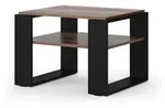 Vicco Couchtisch, Alteiche, Holzwerkstoff, 2 F&auml;cher, Rechteckig,Rechteckig,