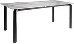 Beliani Gartentisch, Grau, Stein, 8-Sitzer, Rechteckig, 90x76x180 cm, Esszimmer,