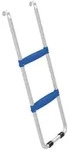 Sportnow Trampolinleiter, Blau, Metall, 32x97 cm, unisex, Outdoor Spielzeug