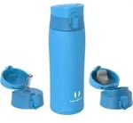 Trinkflasche, Blau, Metall, 7.2x7.2 cm, Kaffee & Tee, Kannen, Trinkflaschen
