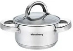 Klausberg Topf, Silber, Metall, Kochen, T&ouml;pfe, Kocht&ouml;pfe