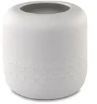 Goebel Blumenvase, Wei&szlig;, Keramik, 23 cm, Dekoration, Vasen, Keramikvasen