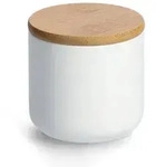 Keramikglas, Wei&szlig;, Keramik, 9x8.7x9 cm, K&uuml;chenzubeh&ouml;r, Vorratsbeh&auml;lter,
