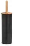 Wc-B&uuml;rste, Schwarz, Metall, 10x38.4x10 cm, Badezimmer, WC Ausstattung, WC