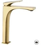 REA Waschbeckenarmatur, Gold, Metall, 4.5x28.5x17.5 cm, Badezimmer, Waschbecken...