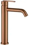 REA Waschbeckenarmatur, Kupfer, Metall, 4.5x30x14.5 cm, Badezimmer, Waschbecken &