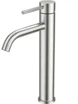 Waschtischarmatur, Silber, Metall, 5.8x15.8x28.5 cm, Badezimmer, Waschbecken &