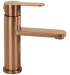 REA Waschbeckenarmatur, Kupfer, Metall, 20x18.5x9.8 cm, Badezimmer, Waschbecken...