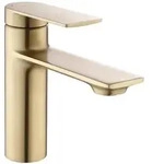 REA Waschbeckenarmatur, Gold, Metall, 4.2x15x11 cm, Badezimmer, Waschbecken &