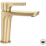 REA Waschbeckenarmatur, Gold, Metall, 16.8x17.3x12.5 cm, Badezimmer, Waschbecken &