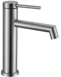 REA Waschbeckenarmatur, Nickel, Metall, 4x20.5x16 cm, Badezimmer, Waschbecken &