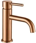 REA Waschbeckenarmatur, Kupfer, Metall, 10x16.5x10 cm, Badezimmer, Waschbecken &