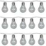 Luxform Partylichter, Schwarz, Glas, 32 cm, Lampen & Leuchten, Innenbeleuchtung,