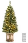 Costway Weihnachtsbaum, Gr&uuml;n, Kunststoff, 120 cm, Dekoration,...