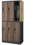 Jan Nowak Umkleideschrank, Anthrazit, Metall, Rechteckig, 90x185x45 cm,...