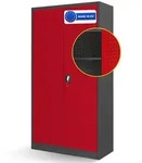 Jan Nowak Werkzeugschrank, Rot, Metall, Rechteckig, 92x185x50 cm, Waschk&uuml;che,