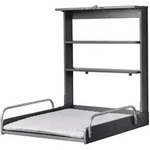Roba Wandwickelregal, Anthrazit, Holzwerkstoff, 66.5x78x76.5 cm, Babym&ouml;bel,